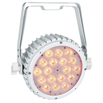 Compact Par 18 MKII, LED-par 18 × 3 W RGB, vit