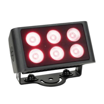 Cameleon Flood 6 Q6 Tour, RGBWA-UV LED-flood 6 × 10 W, IP65