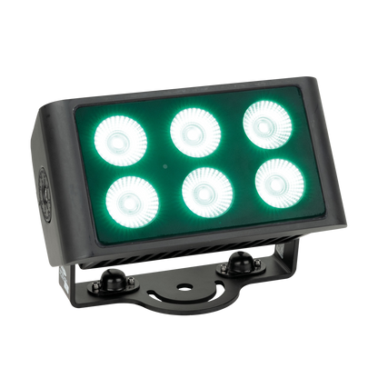 Cameleon Flood 6 Q6 Tour, RGBWA-UV LED-flood 6 × 10 W, IP65
