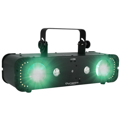 Dynamica Compact, 4-i-1-effekt med beam, strobe, UV och laser