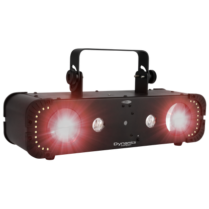 Dynamica Compact, 4-i-1-effekt med beam, strobe, UV och laser
