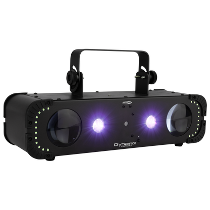 Dynamica Compact, 4-i-1-effekt med beam, strobe, UV och laser