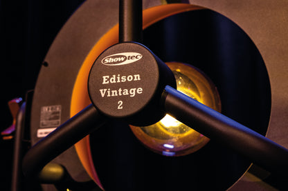 Edison Vintage 2, retroarmatur med E27, blekt guld/grå