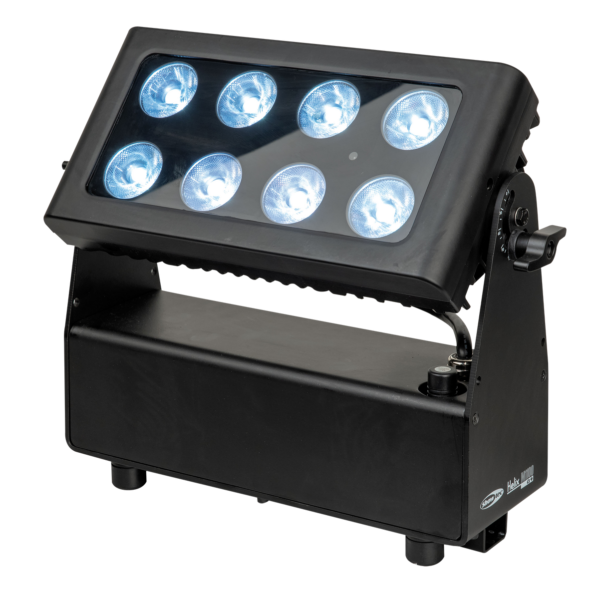 Helix M1100 Q4 Mobile, batteridriven LED-wash med CRMX och W-DMX