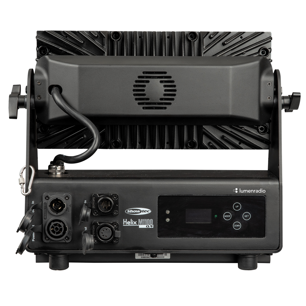 Helix M1100 Q4 Mobile, batteridriven LED-wash med CRMX och W-DMX