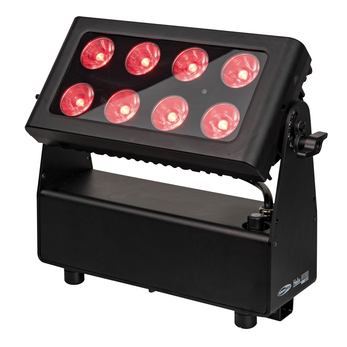 Helix M1100 Q4 Mobile, batteridriven LED-wash med CRMX och W-DMX