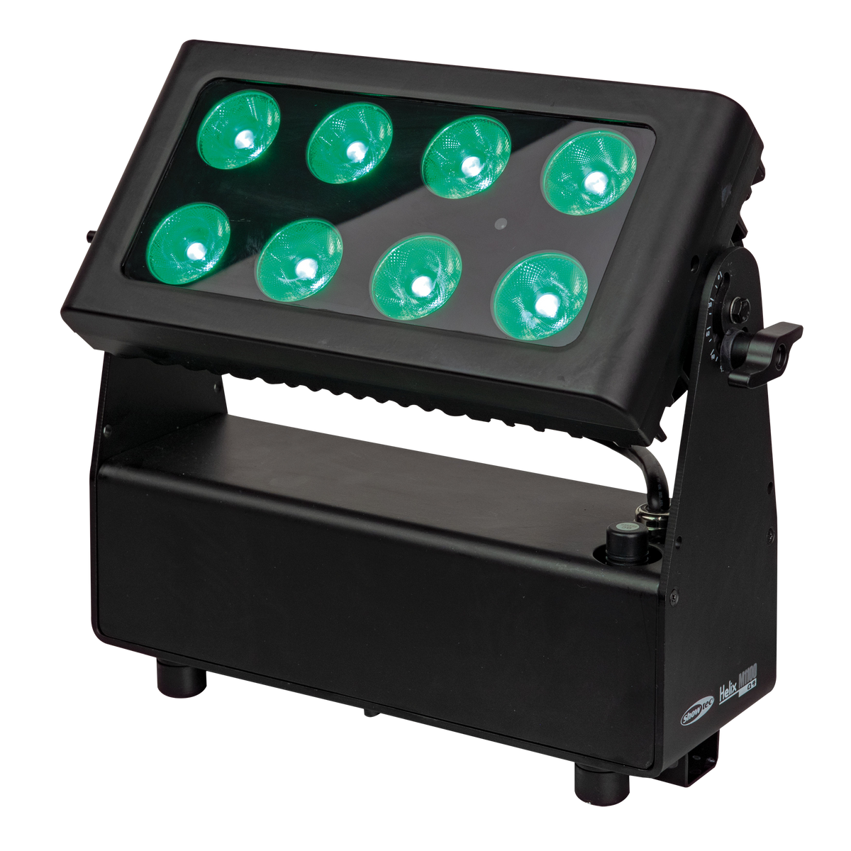 Helix M1100 Q4 Mobile, batteridriven LED-wash med CRMX och W-DMX