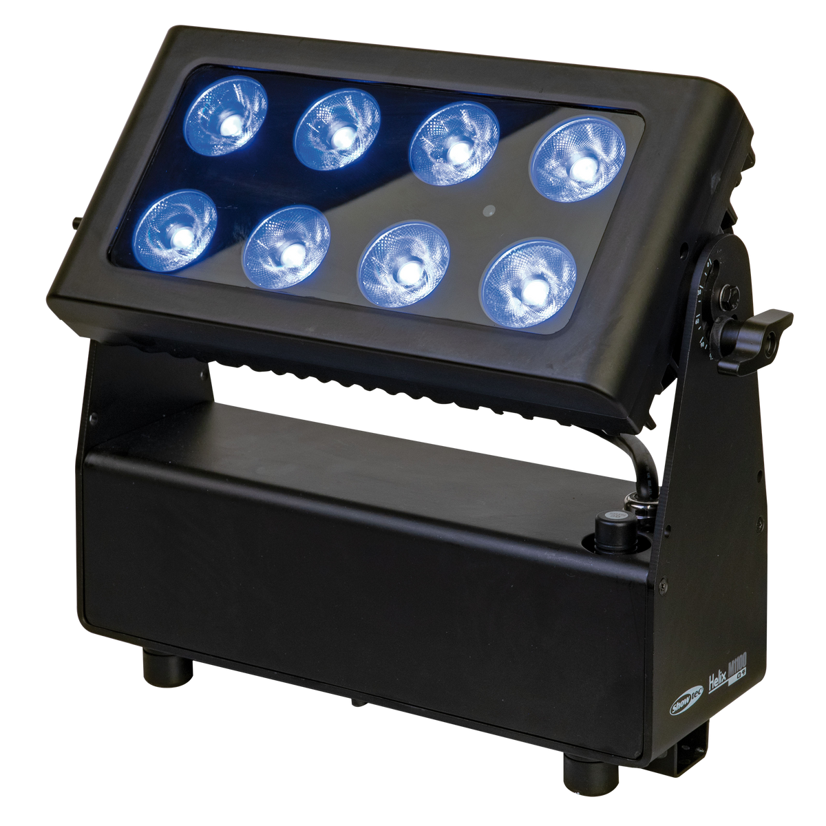 Helix M1100 Q4 Mobile, batteridriven LED-wash med CRMX och W-DMX