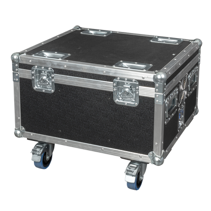 EventSpot 1600 Q4 Set, 6 st i laddningscase, borstad aluminium