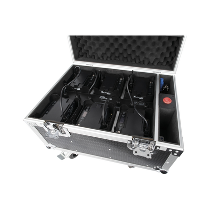 EventLITE 4/10 Q6 Set, 6 st i laddningscase