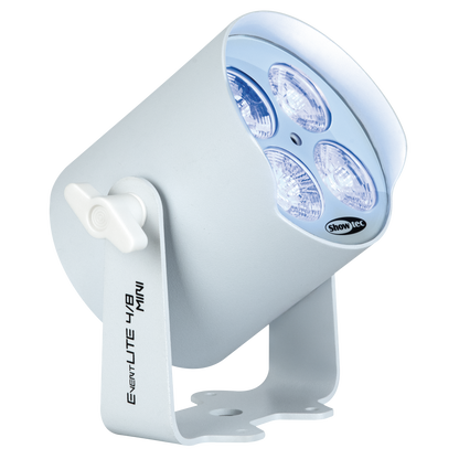 EventLITE 4/8 Mini Q6, batteridriven spot IP65, vit