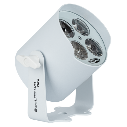 EventLITE 4/8 Mini Q6, batteridriven spot IP65, vit