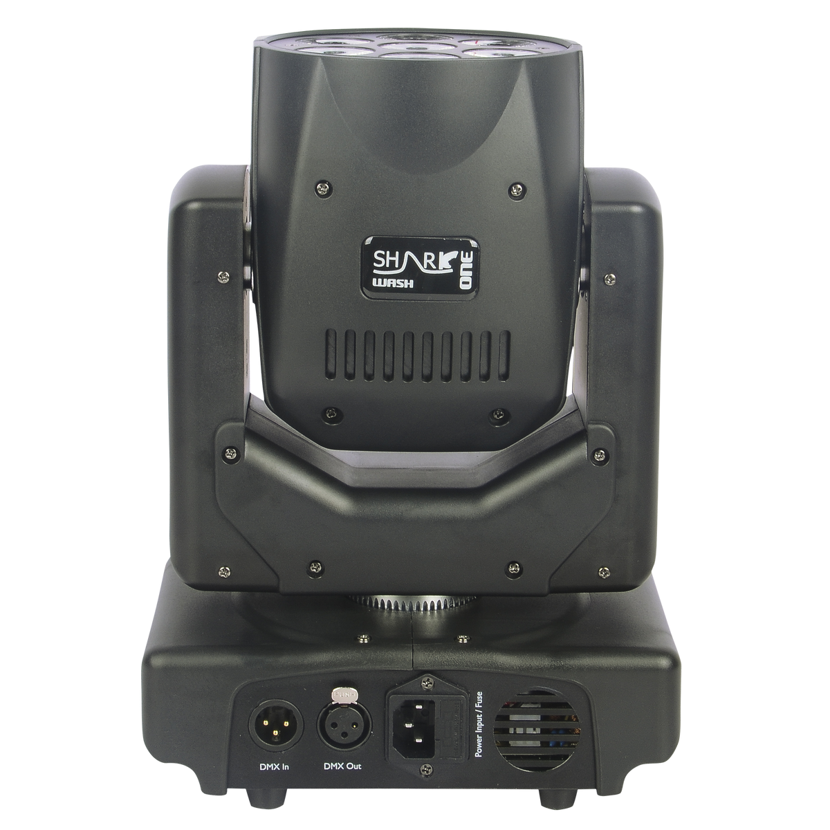 Shark Wash One, RGBWA-UV LED-wash-moving head 7 × 12 W