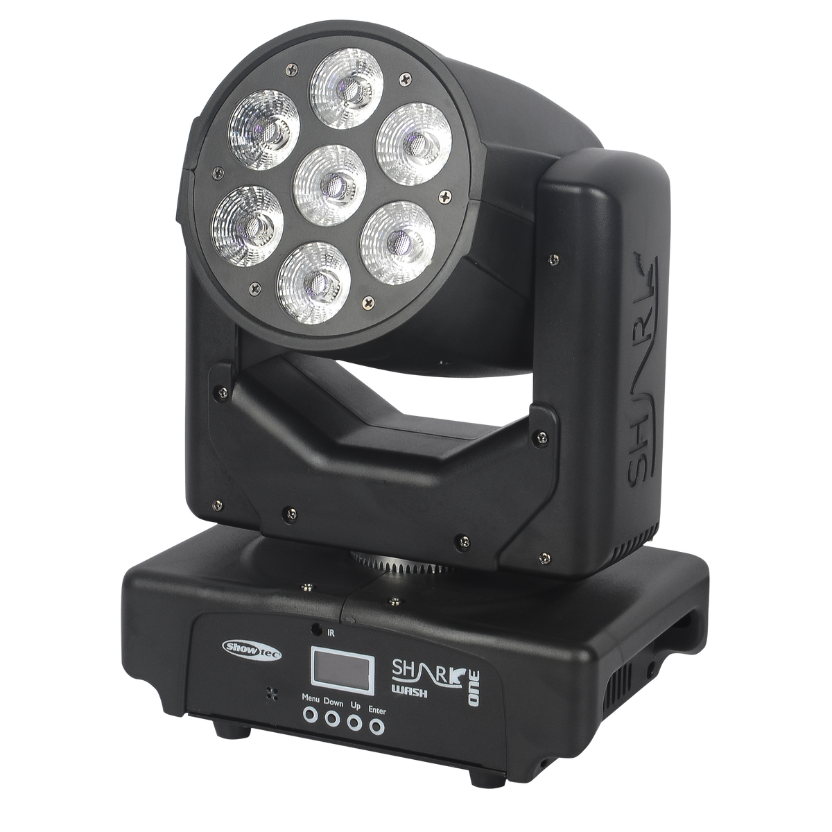 Shark Wash One, RGBWA-UV LED-wash-moving head 7 × 12 W