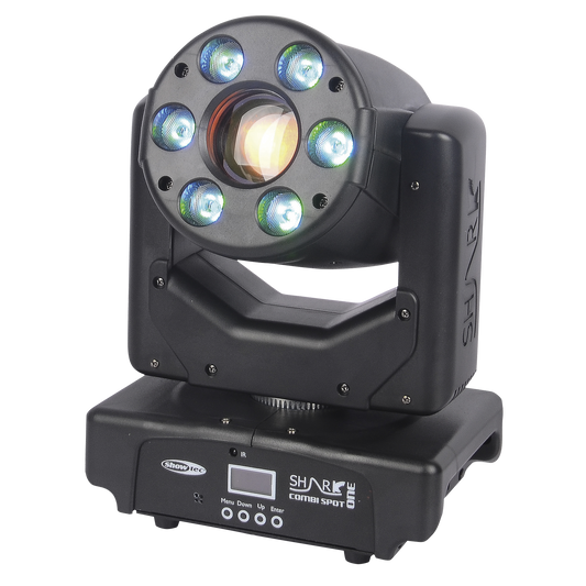 Shark Combi Spot One, 2-i-1-moving head spot och wash