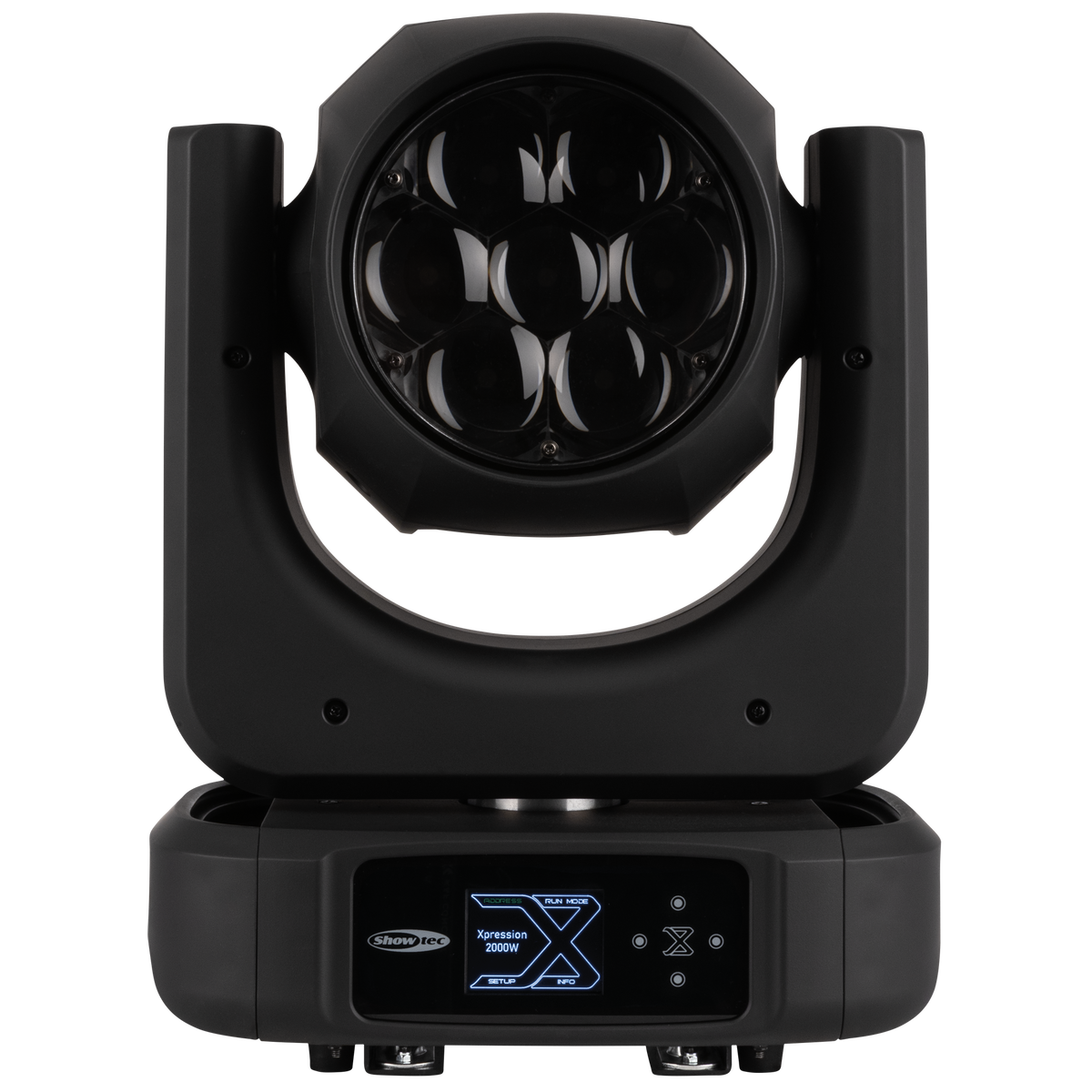 Xpression 2000W WashBeam, svart, RGBW LED-wash-moving head