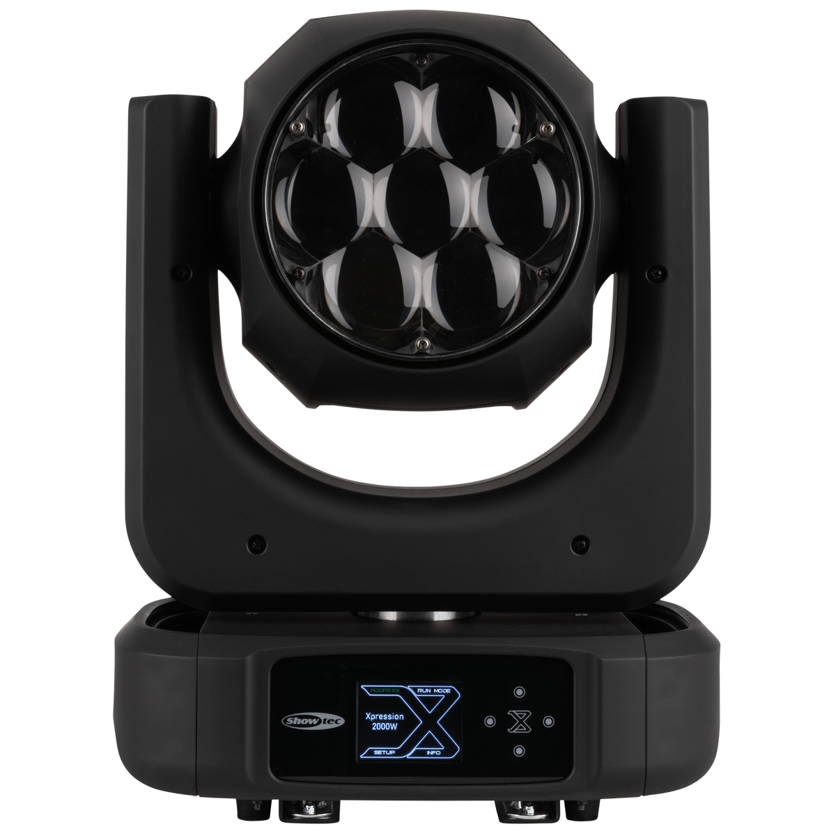 Xpression 2000W WashBeam, svart, RGBW LED-wash-moving head