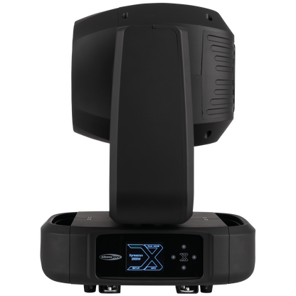 Xpression 2000W WashBeam, svart, RGBW LED-wash-moving head