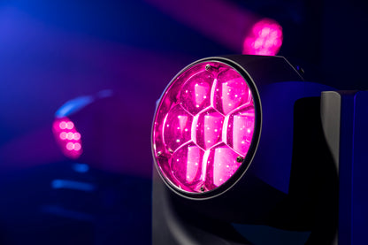 Xpression 2000W WashBeam, svart, RGBW LED-wash-moving head