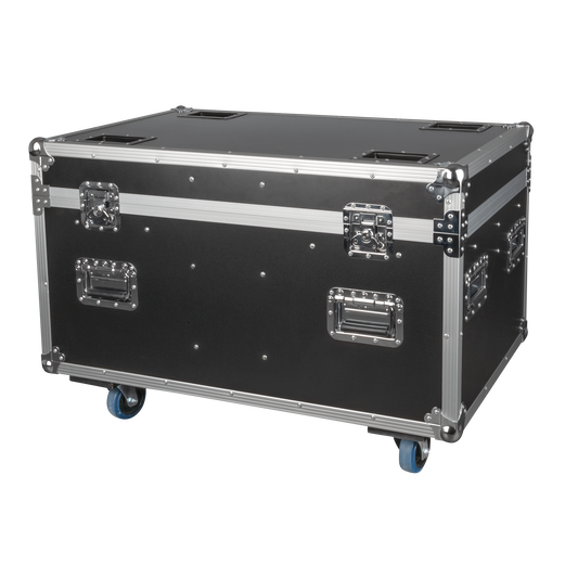 Flightcase för 4 × Xpression 2000, med tillbehörsfack