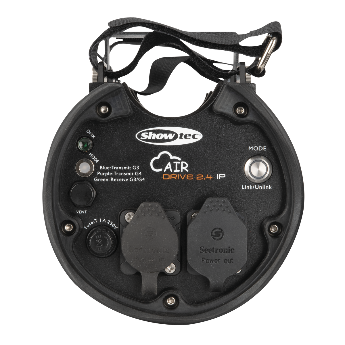 AirDrive 2.4 IP trådlös DMX-transceiver, 5-polig XLR