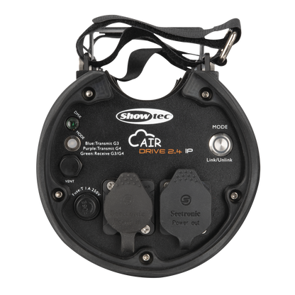 AirDrive 2.4 IP trådlös DMX-transceiver, 5-polig XLR
