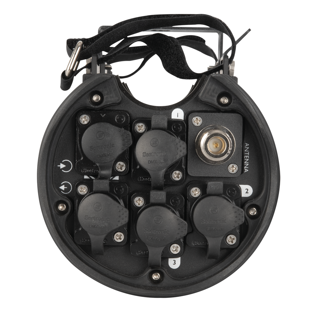 AirDrive 2.4 IP trådlös DMX-transceiver, 5-polig XLR