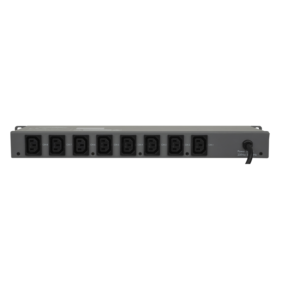 DJSwitch 8 strömpanel med 8 kanaler