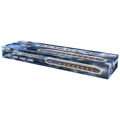 DJSwitch 8 strömpanel med 8 kanaler