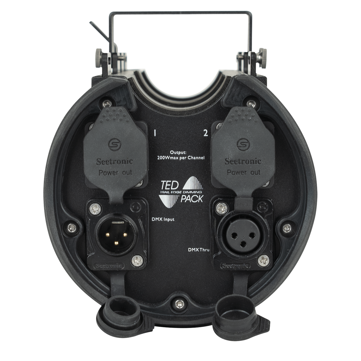TED Pack IP dimmerpack, 2 kanaler, 3-polig DMX/RDM