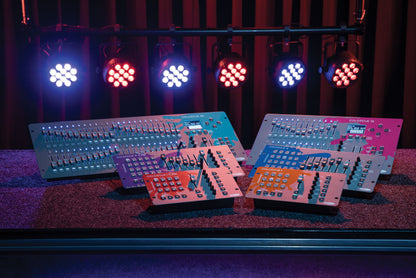 ColorCue 2 LED-ljusbord, 6 faders, 6 färger