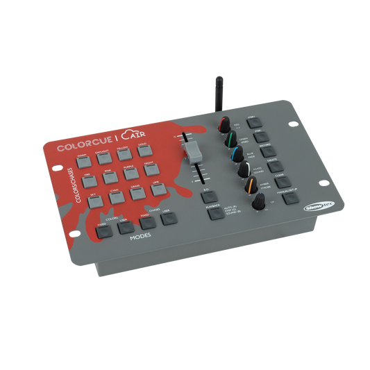 ColorCue 1 Air batteridrivet LED-ljusbord, 1 fader, 6 färger, trådlös DMX