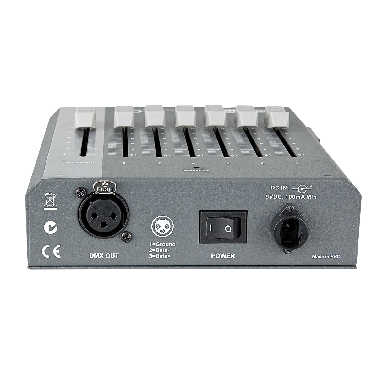SDC-6 DMX-ljusbord, 6 kanaler