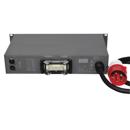 DDP-610 MKII dimmerpack, 6 kanaler, 10 A, 16-polig multipin