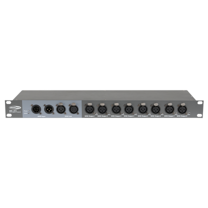 DB-1-8 DMX-splitter, 8 kanaler, 3-polig XLR