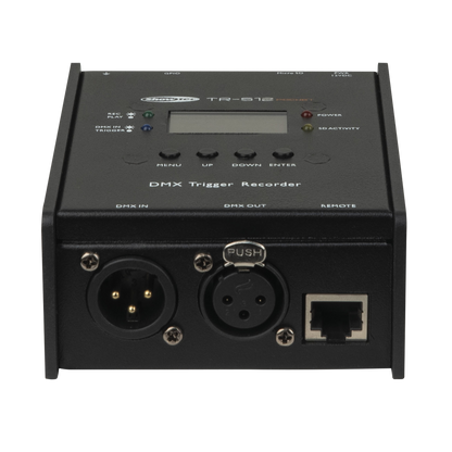 TR-512 Pocket DMX-inspelare/trigger