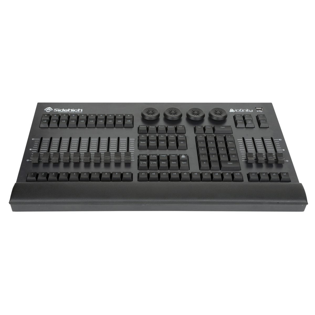 Sidekick OnPC Wing, styrpanel
