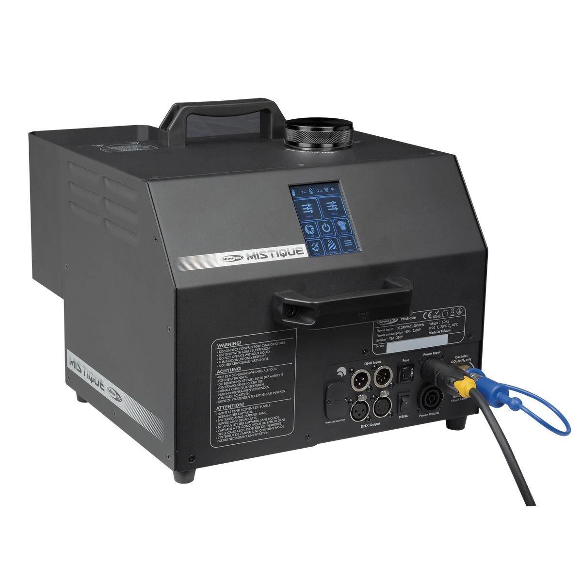 Mistique CO₂-hazer, 1 250 W