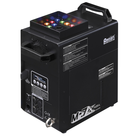 M-7X rökmaskin med RGBA-LED för CO₂-effekt, 1 500 W