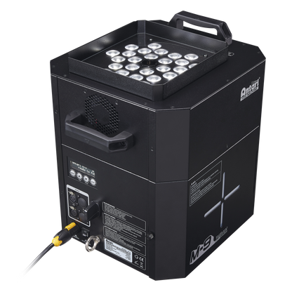 M-9 Jet jetrökmaskin med RGBAW-LED för CO₂-effekt, 1 800 W