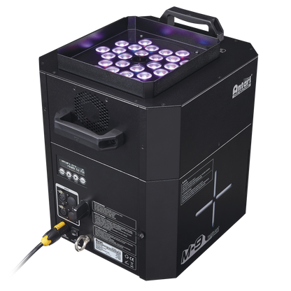 M-9 Jet jetrökmaskin med RGBAW-LED för CO₂-effekt, 1 800 W