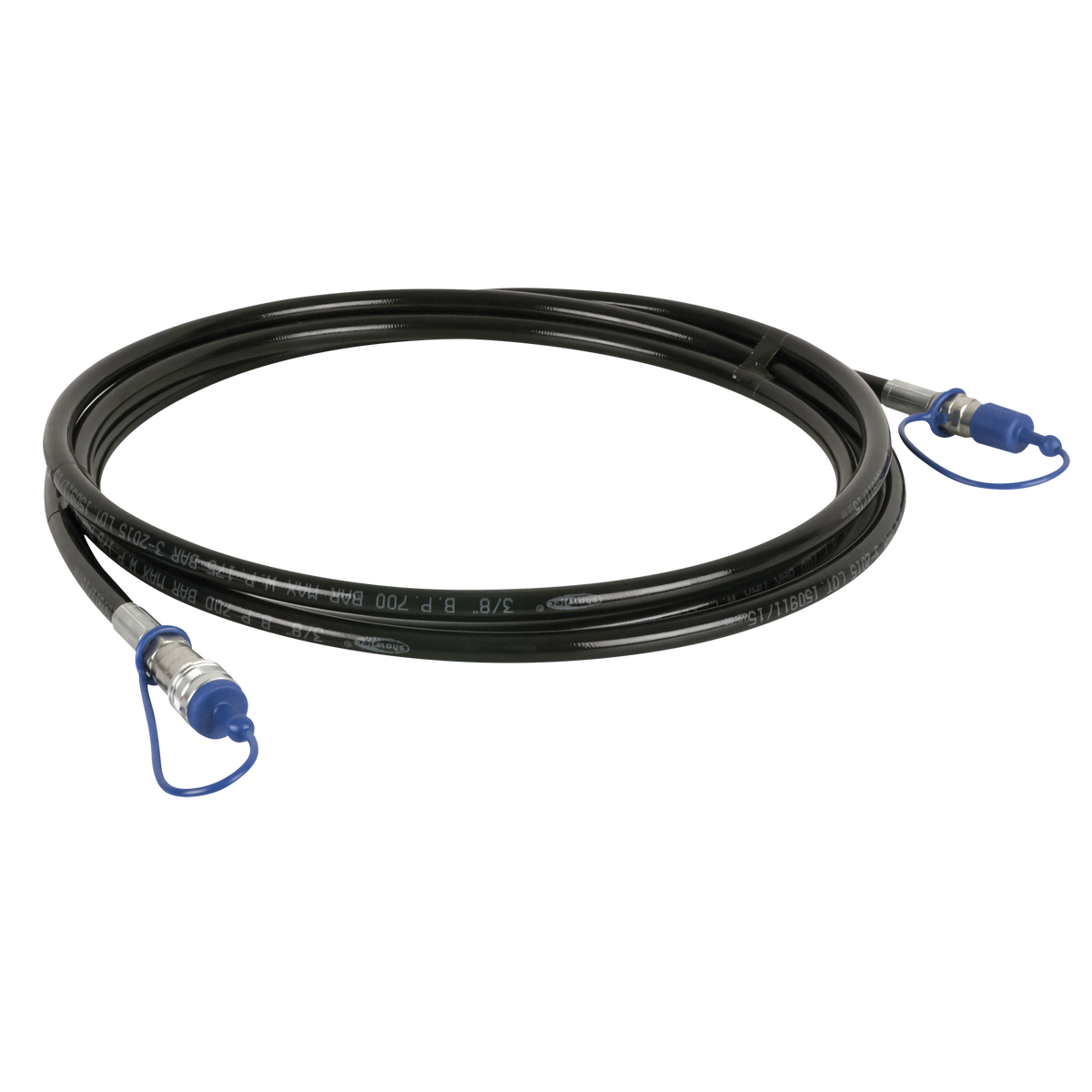 CO₂ 3/8 Q-Lock-slang 5 m