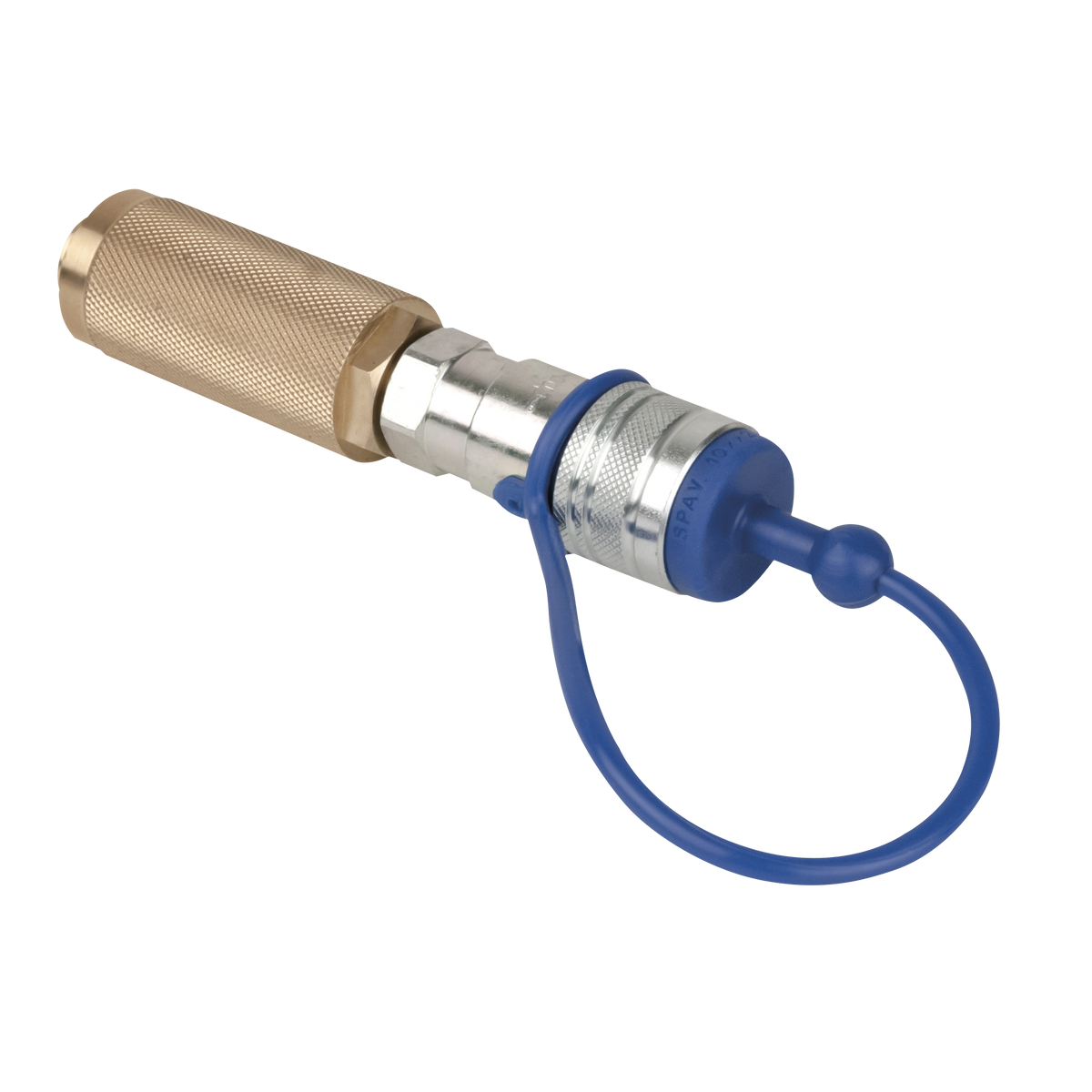 CO₂-flaska till 3/8 Q-Lock-adapter, slutet system