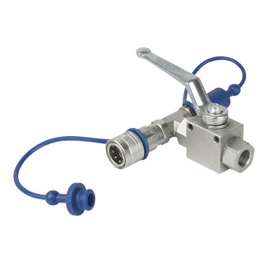 CO₂ 3/8 Q-Lock avluftningsventil, slutet system