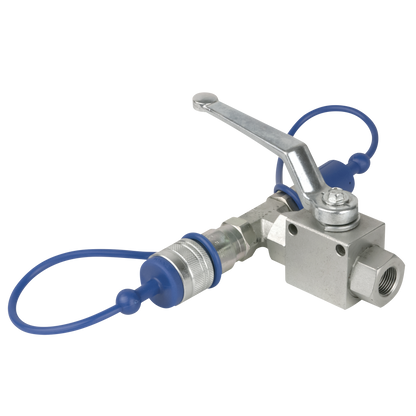 CO₂ 3/8 Q-Lock avluftningsventil, slutet system