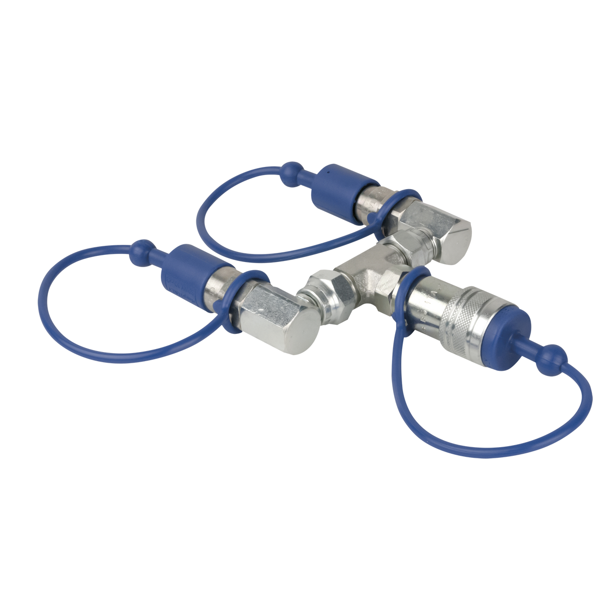 CO₂ 3/8 Q-Lock 2-vägs kombinerare, slutet system