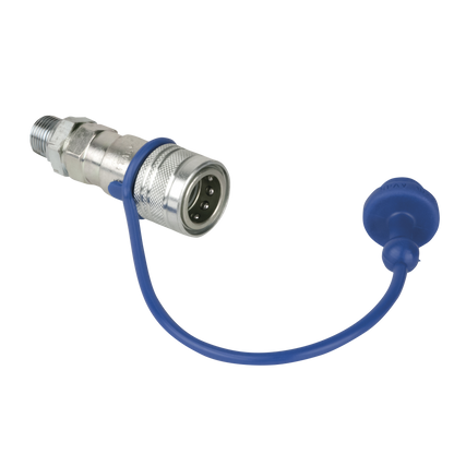 CO₂ 3/8 till Q-Lock-adapter, hona, slutet system