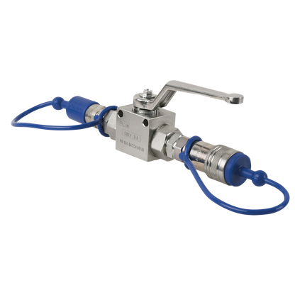 CO₂ Q-Lock avstängningsventil, slutet system