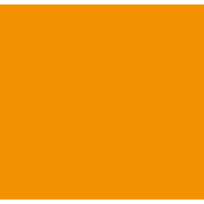 Elektrisk konfettikanon Pro, 80 cm, orange, flamskyddad och biologiskt nedbrytbar