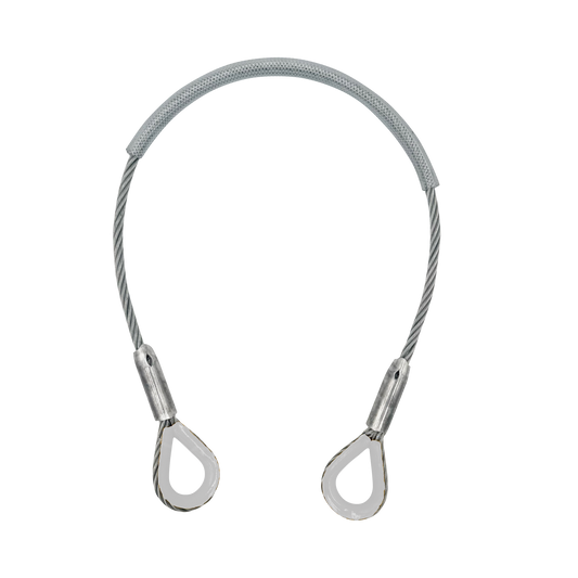 Stålwiresling 2 ton 14 mm, PVC-belagd, arbetslängd 3 m